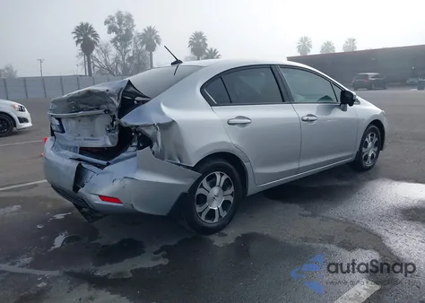 2014 Honda Civic Hybrid z USA, uszkodzony, nr VIN 19XFB4F24EE201760